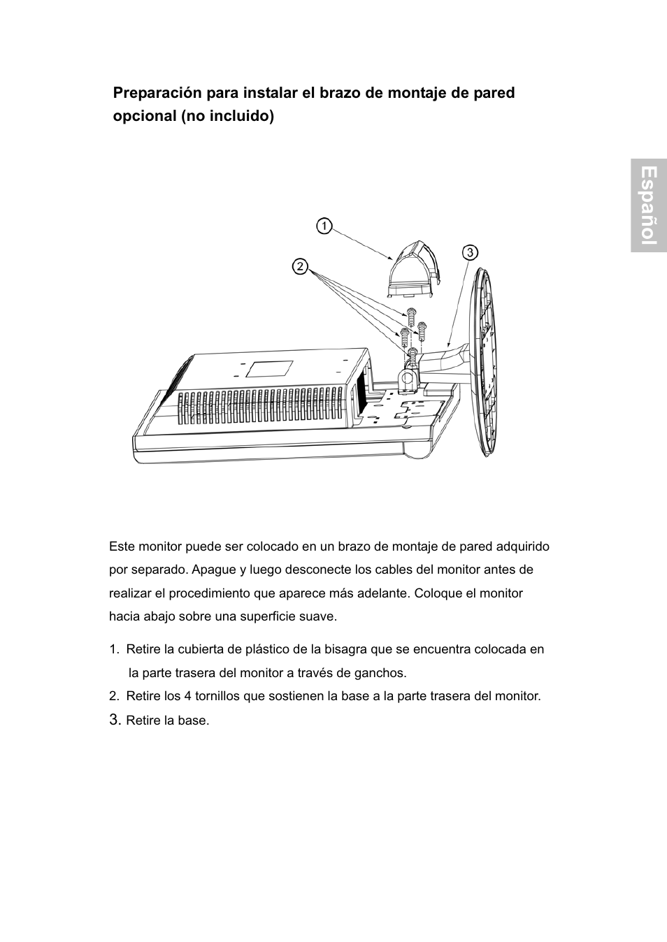 Español | AOC 718Swag-1 User Manual | Page 34 / 57