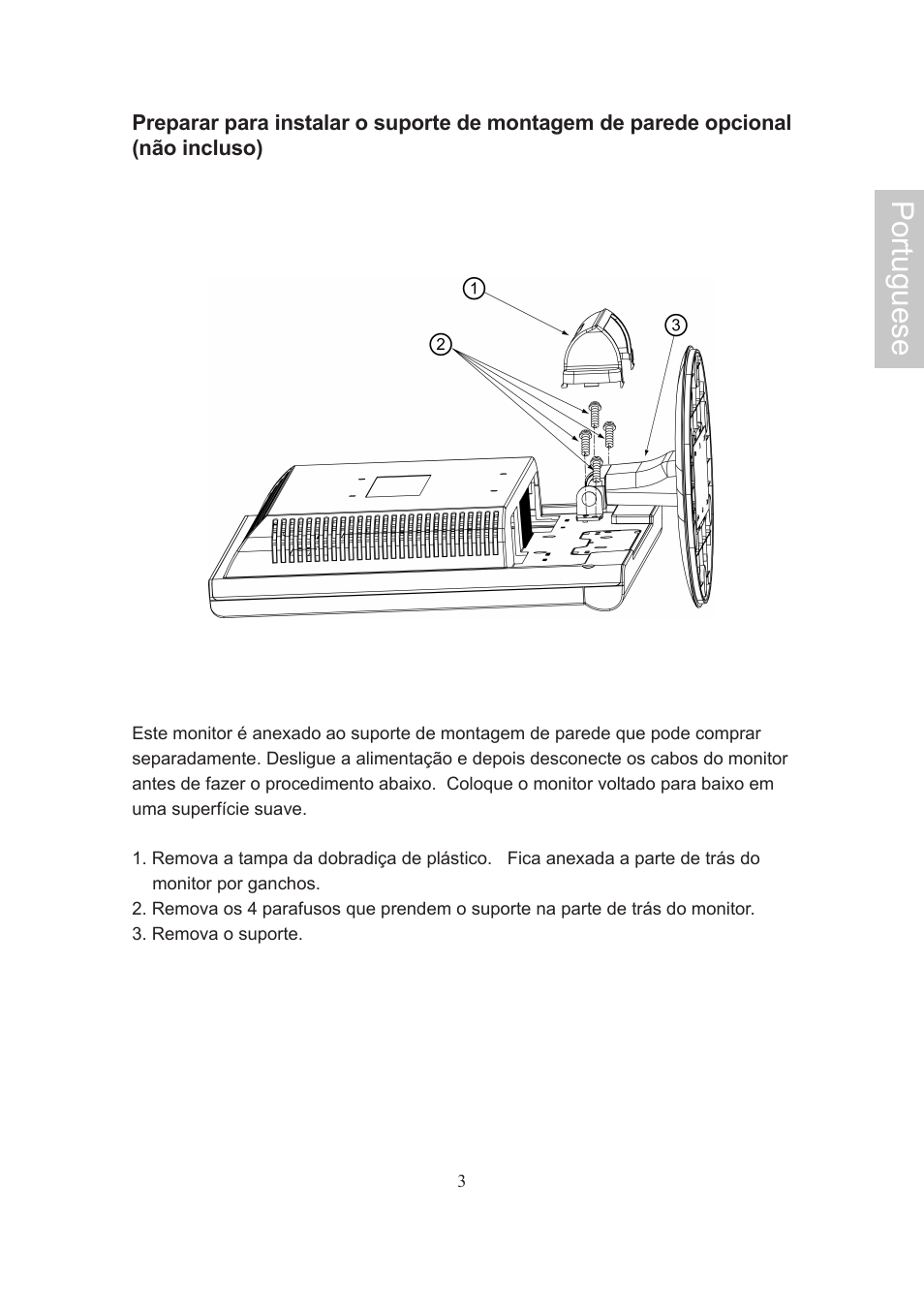Portuguese | AOC 718Swag-1 User Manual | Page 48 / 57