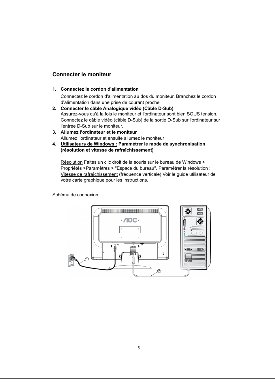 AOC 919Sw-1 User Manual | Page 23 / 47