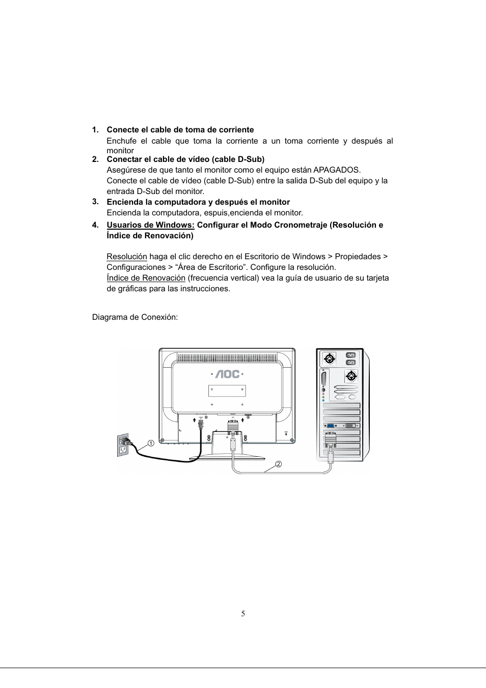 AOC 919Sw-1 User Manual | Page 39 / 47