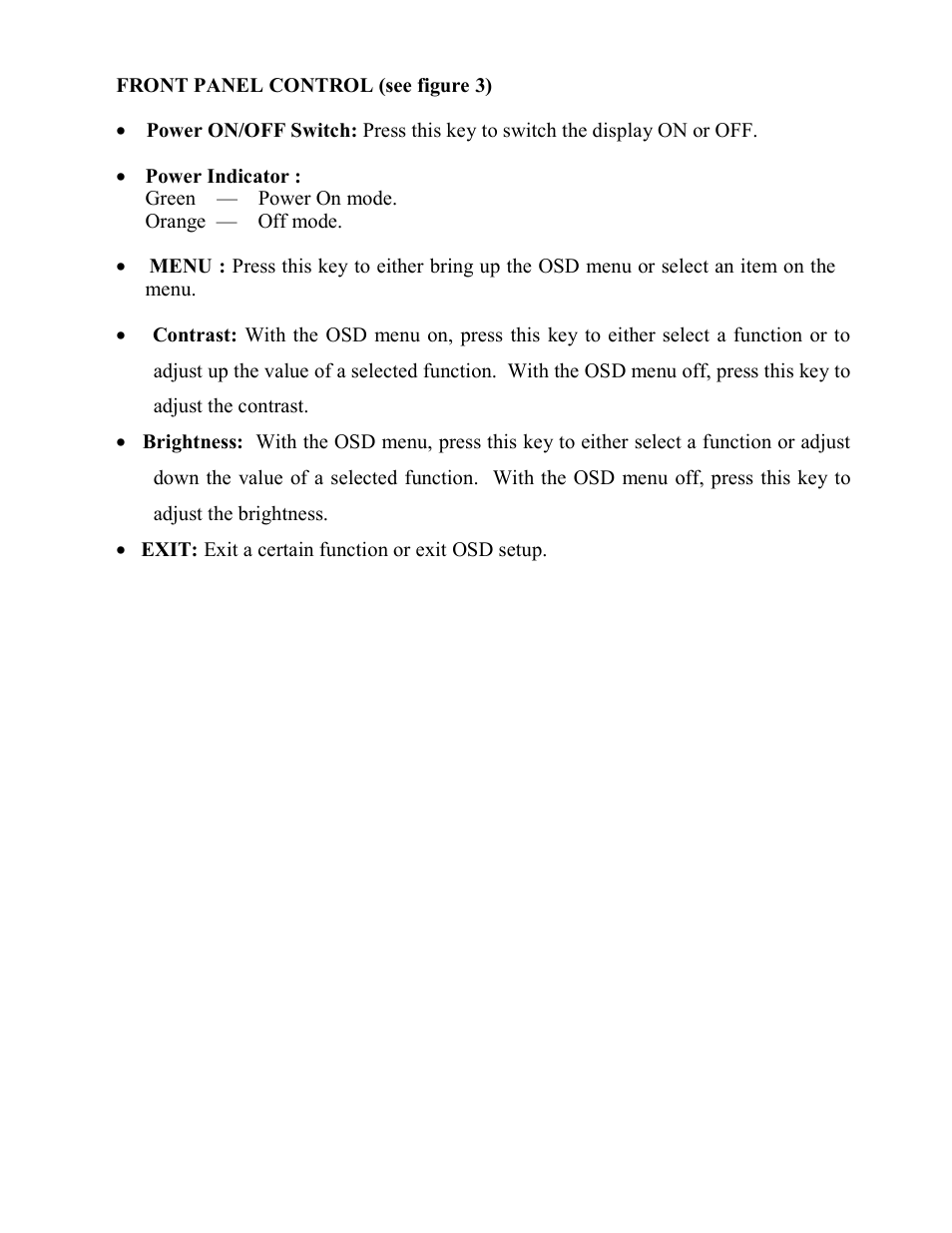 AOC FT710 User Manual | Page 10 / 13