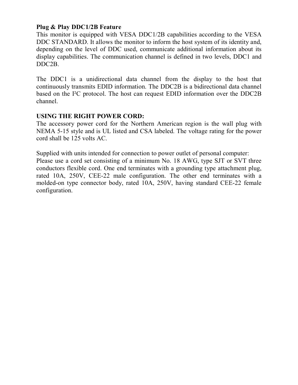 AOC FT710 User Manual | Page 5 / 13