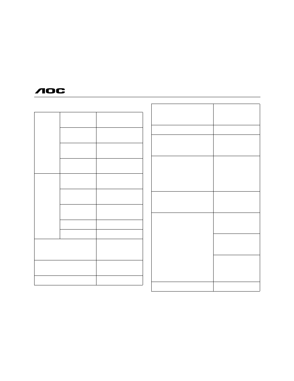 Appendix, Lm540, Specifications | AOC LM540 User Manual | Page 16 / 19