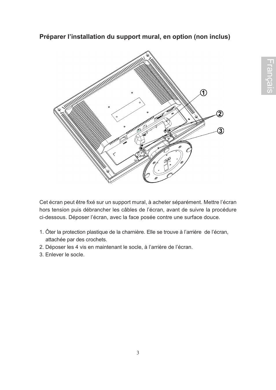 Français | AOC Flat Panel Monitor 197Va1 User Manual | Page 19 / 59