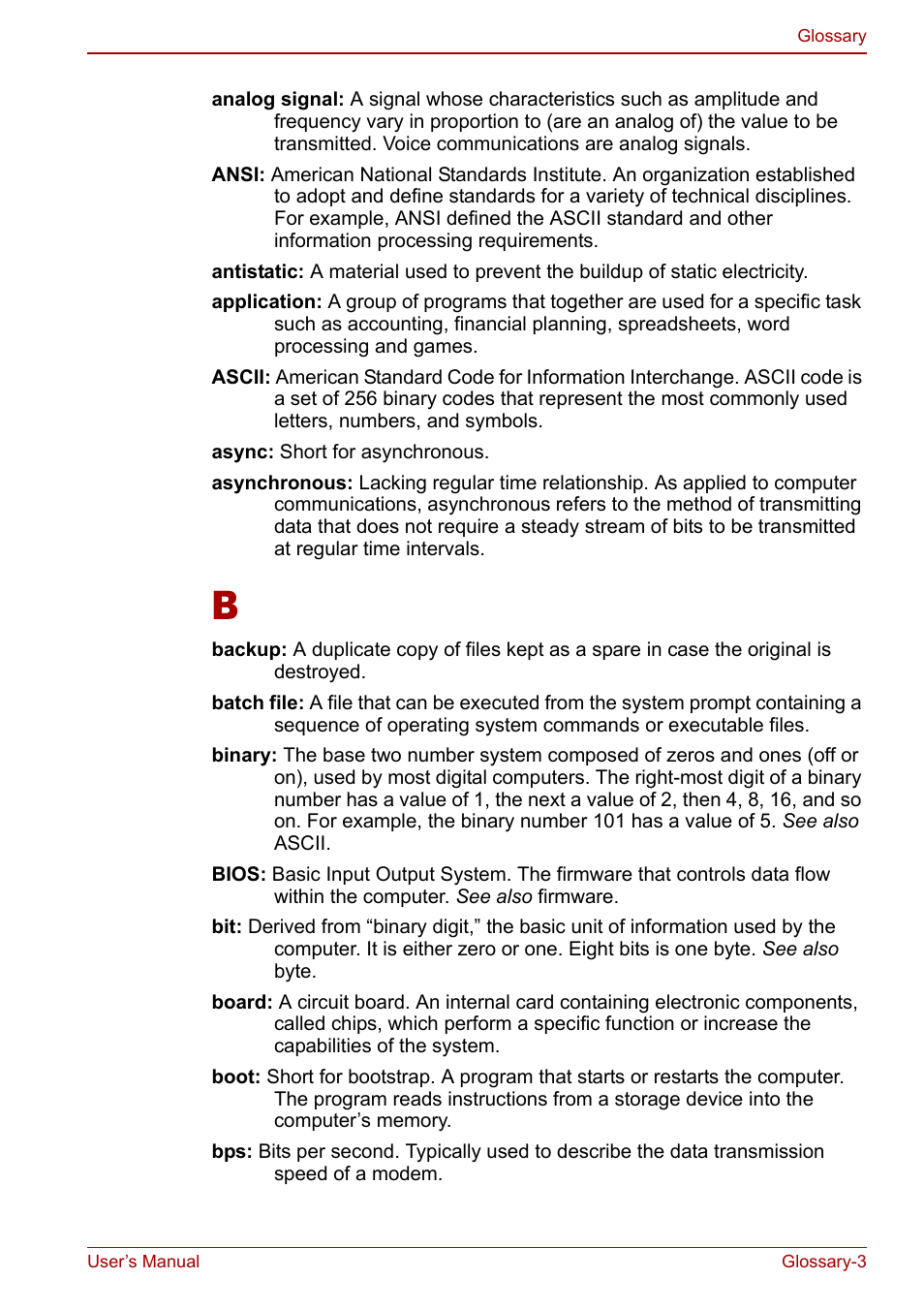 Toshiba Qosmio G30 HD-DVD (PQG31) User Manual | Page 255 / 272