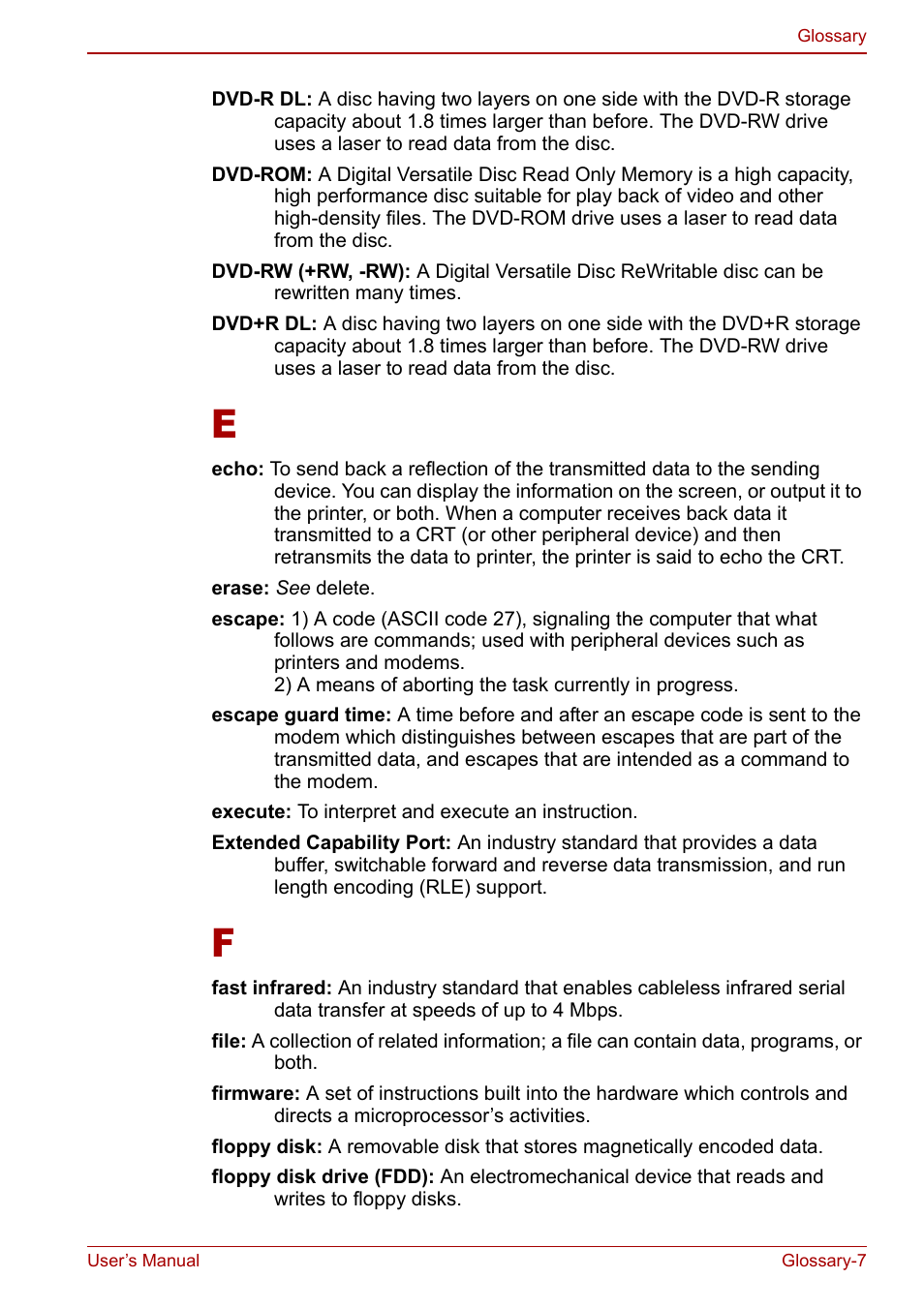 Toshiba Qosmio G30 HD-DVD (PQG31) User Manual | Page 259 / 272
