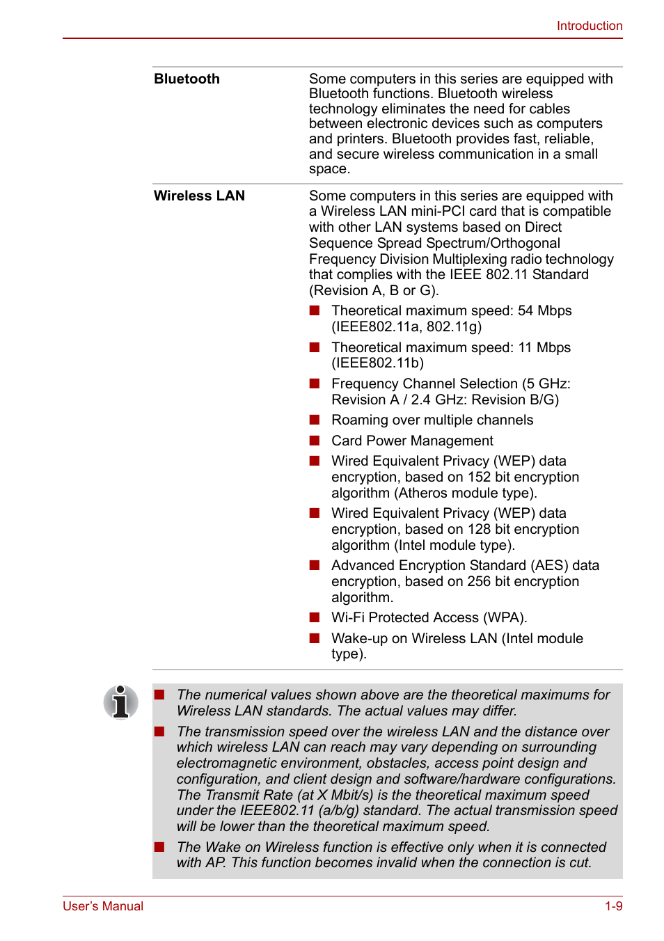 Toshiba Qosmio G30 HD-DVD (PQG31) User Manual | Page 29 / 272
