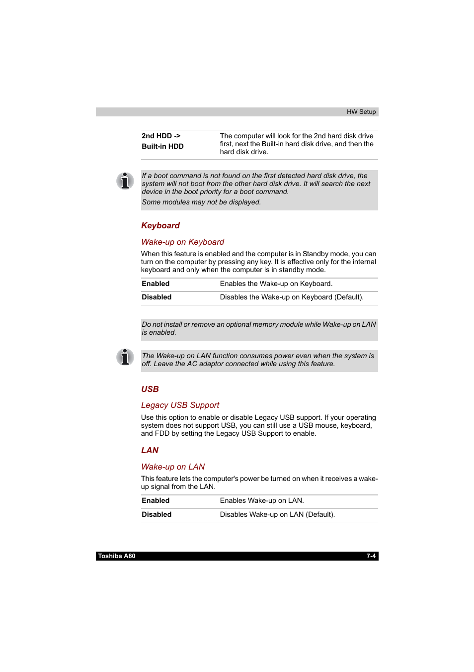 Toshiba Equium A80 User Manual | Page 129 / 176