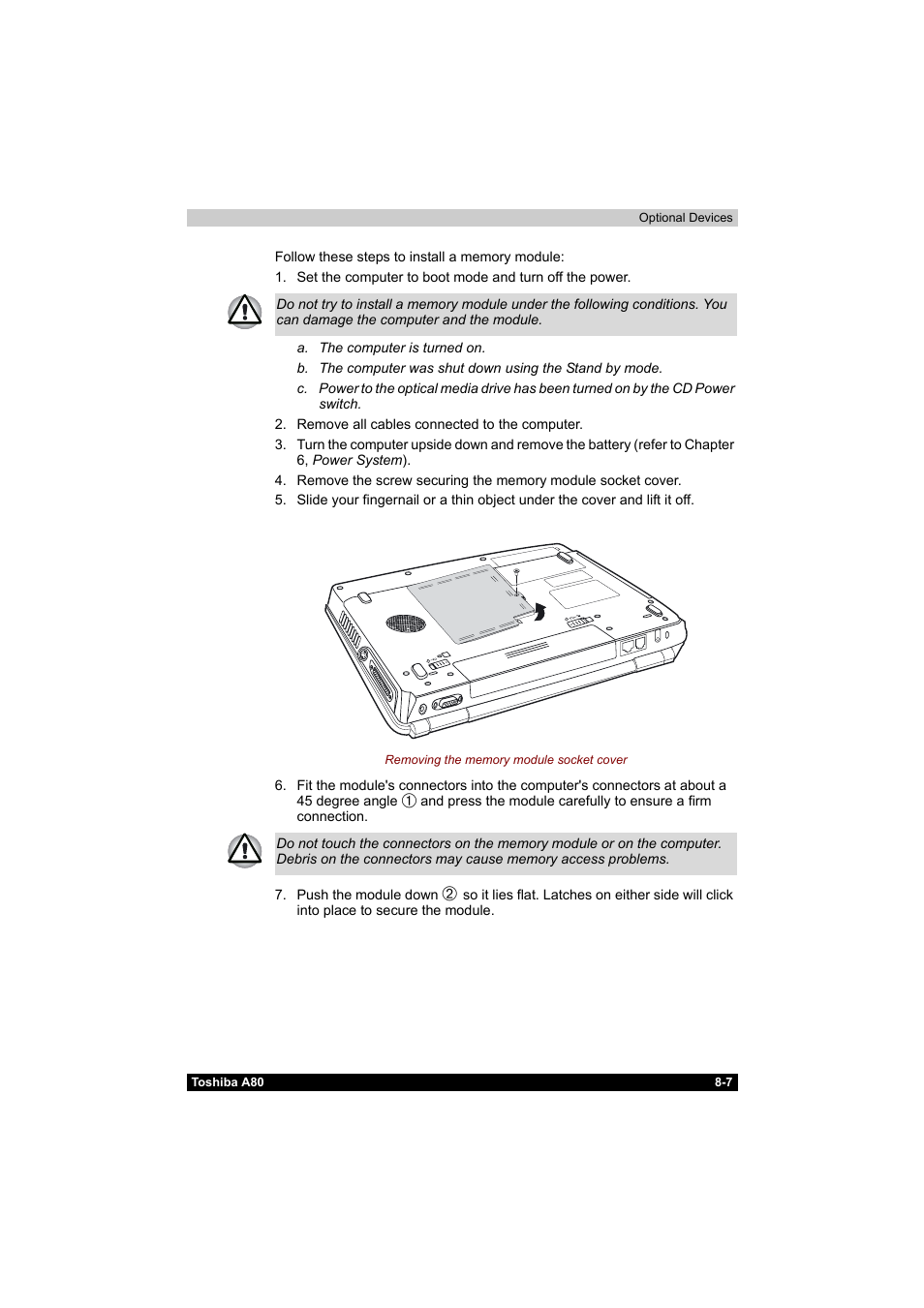 Toshiba Equium A80 User Manual | Page 137 / 176