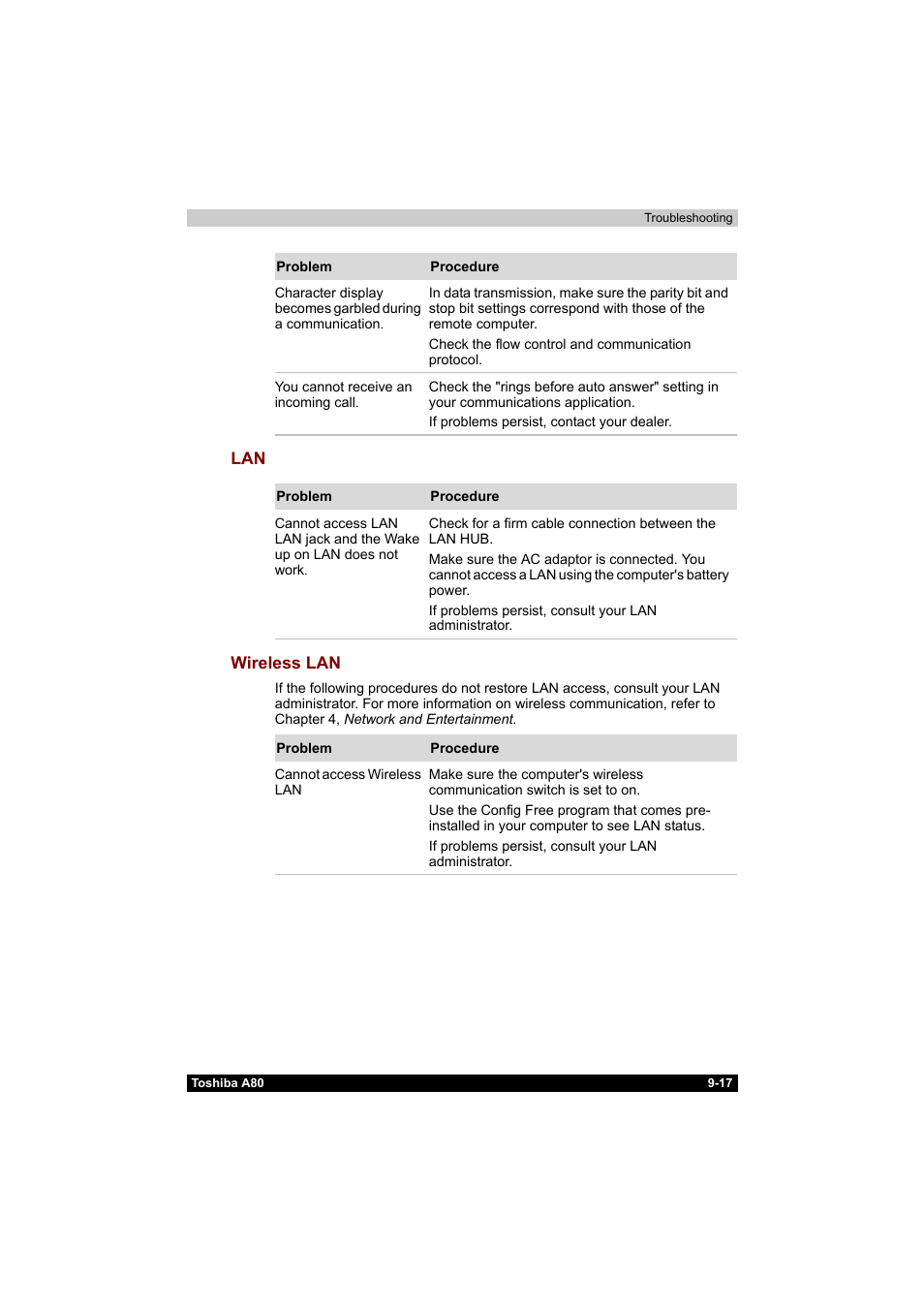 Toshiba Equium A80 User Manual | Page 159 / 176