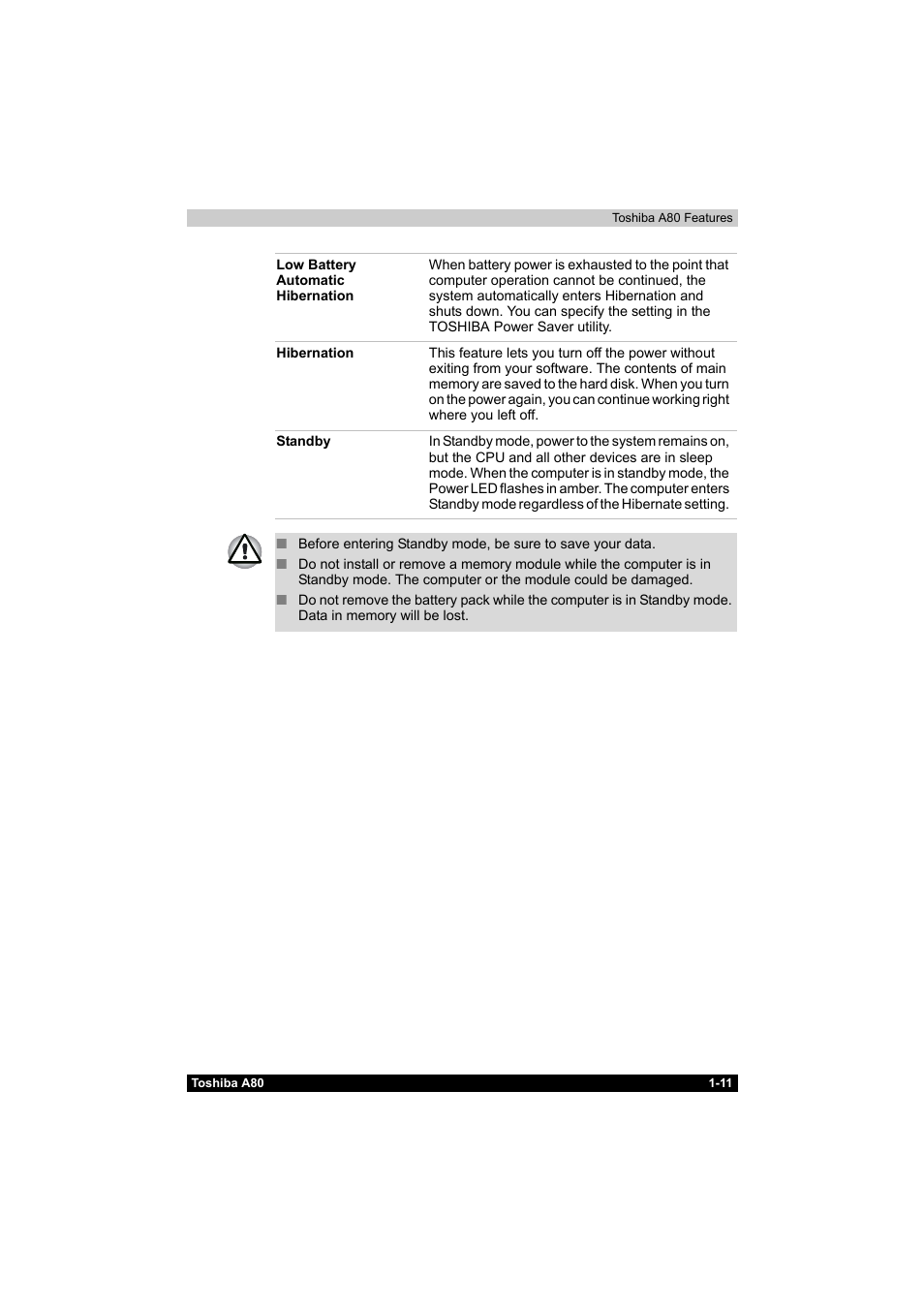 Toshiba Equium A80 User Manual | Page 46 / 176