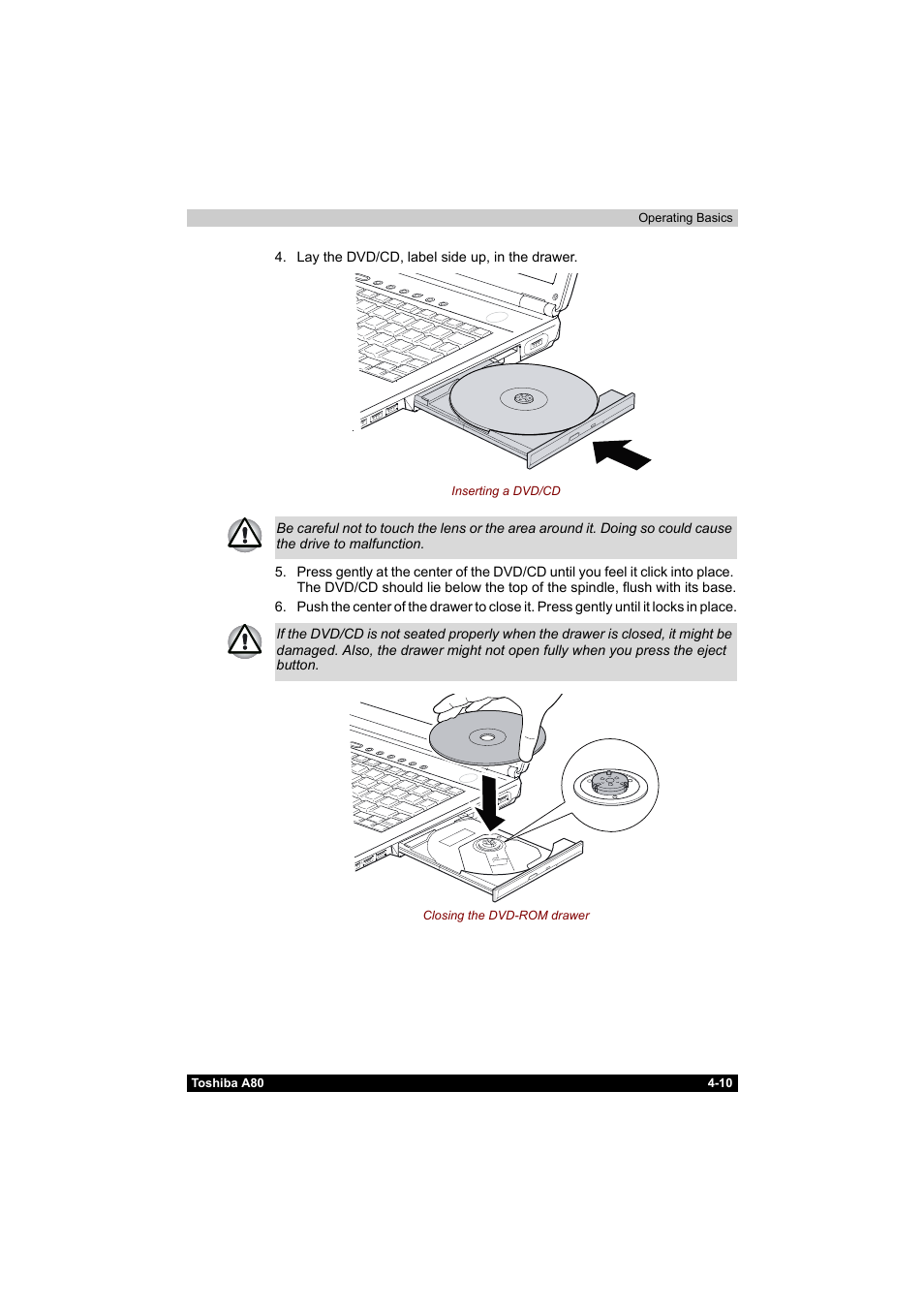 Toshiba Equium A80 User Manual | Page 87 / 176