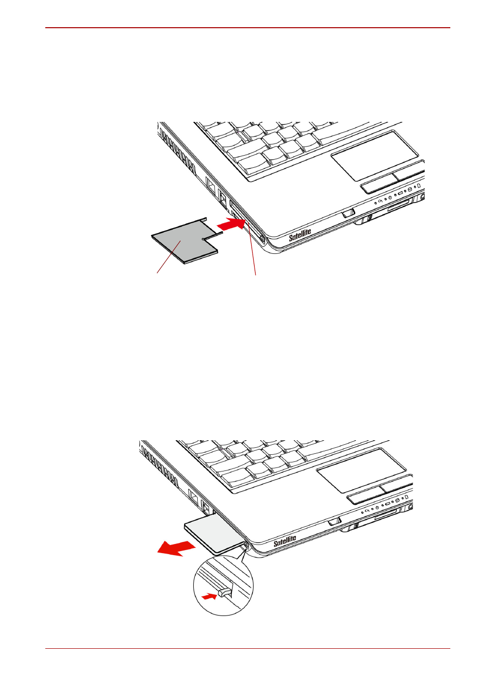 Removing an expresscard | Toshiba SATELLITE L300 User Manual | Page 111 / 165