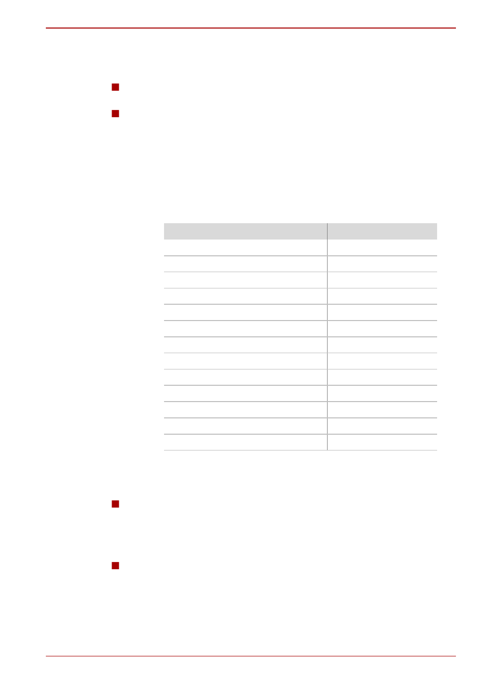 Supported frequency sub-bands | Toshiba SATELLITE L300 User Manual | Page 143 / 165