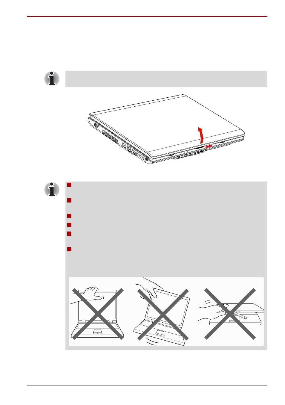 Opening the display, Opening the display -4 | Toshiba SATELLITE L300 User Manual | Page 52 / 165