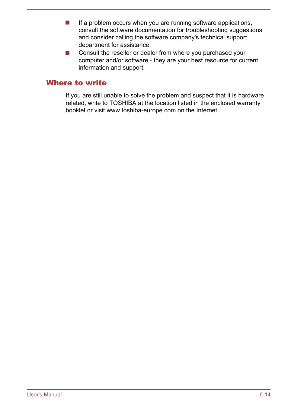 Where to write | Toshiba LX830-C User Manual | Page 135 / 138