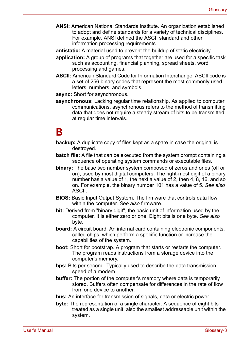 Toshiba Satellite L30 (PSL33) User Manual | Page 150 / 162