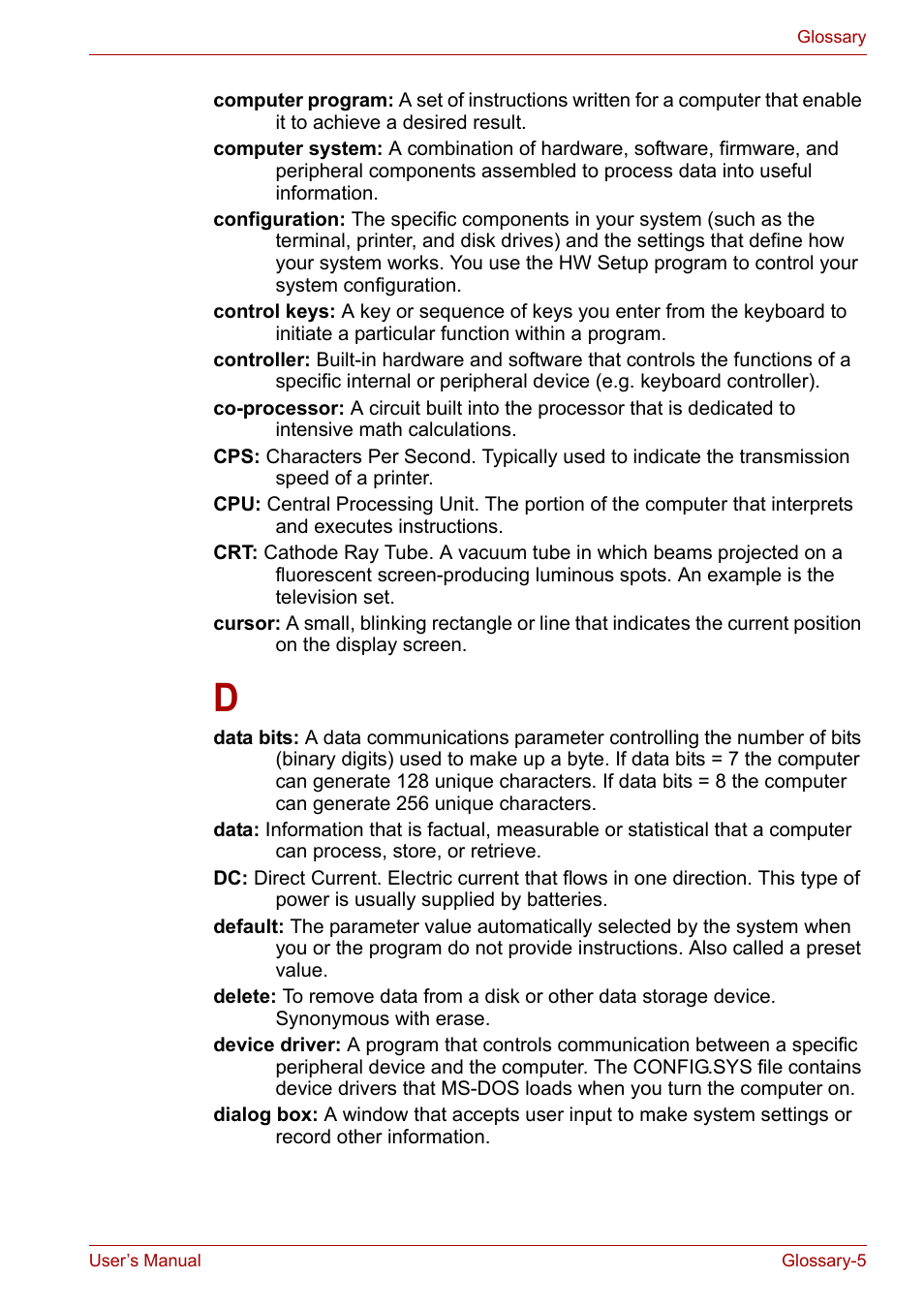 Toshiba Satellite L30 (PSL33) User Manual | Page 152 / 162