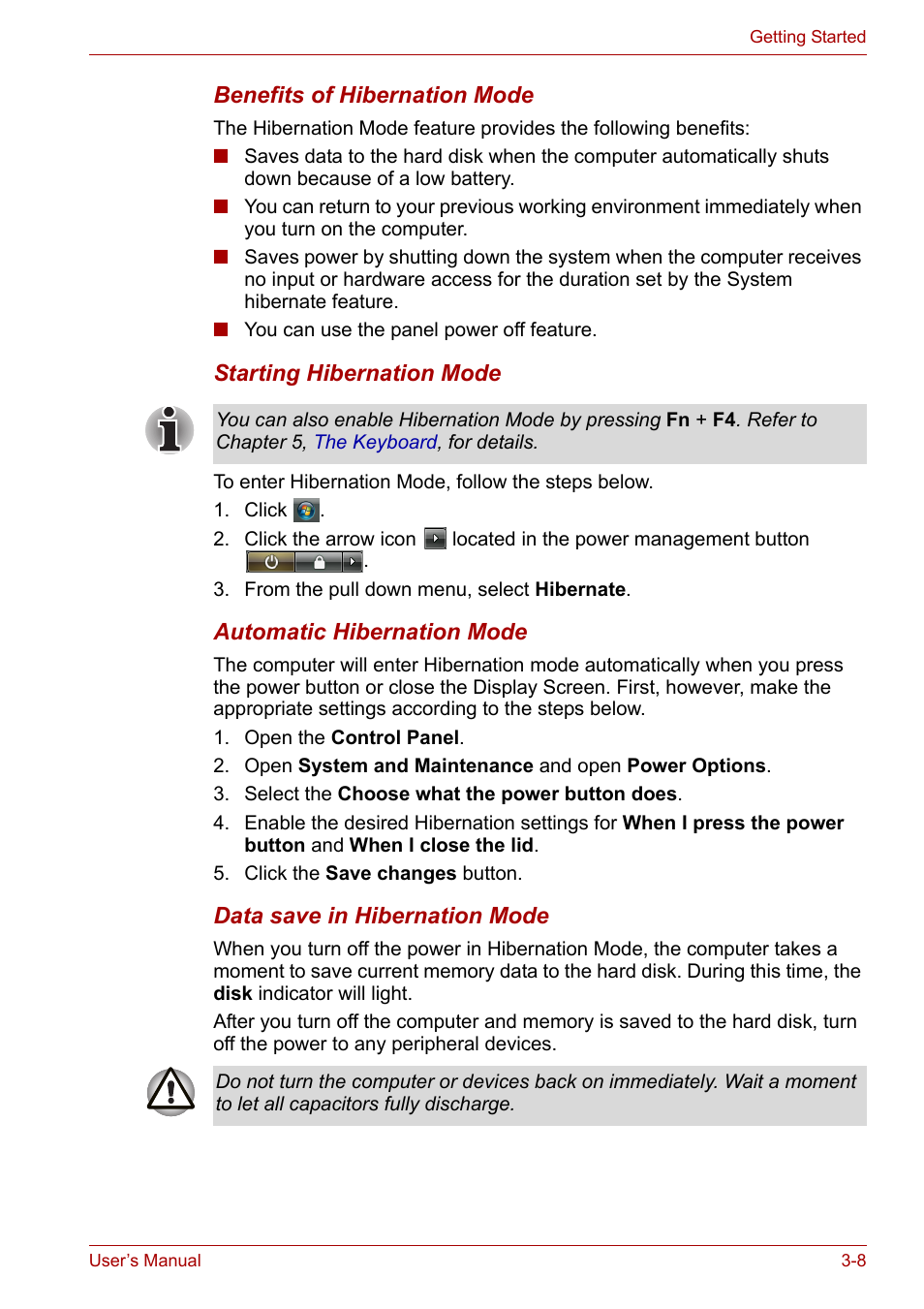 Toshiba Satellite L30 (PSL33) User Manual | Page 54 / 162