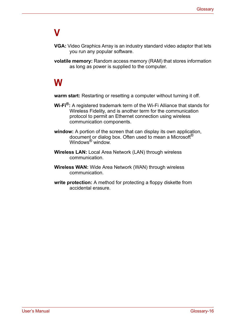 Toshiba Equium P300 User Manual | Page 196 / 199