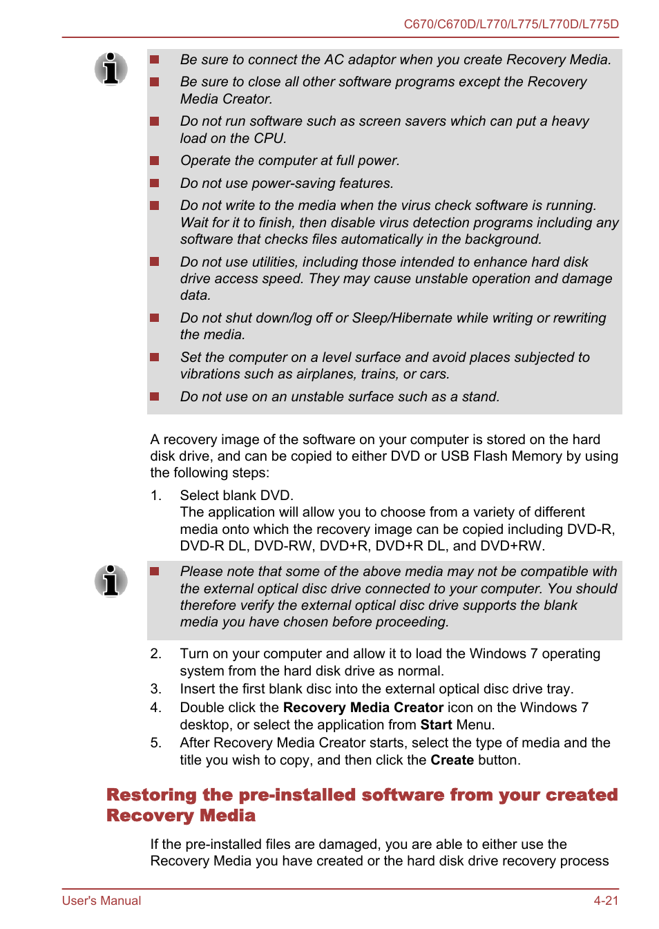 Toshiba Satellite L775D User Manual | Page 111 / 165