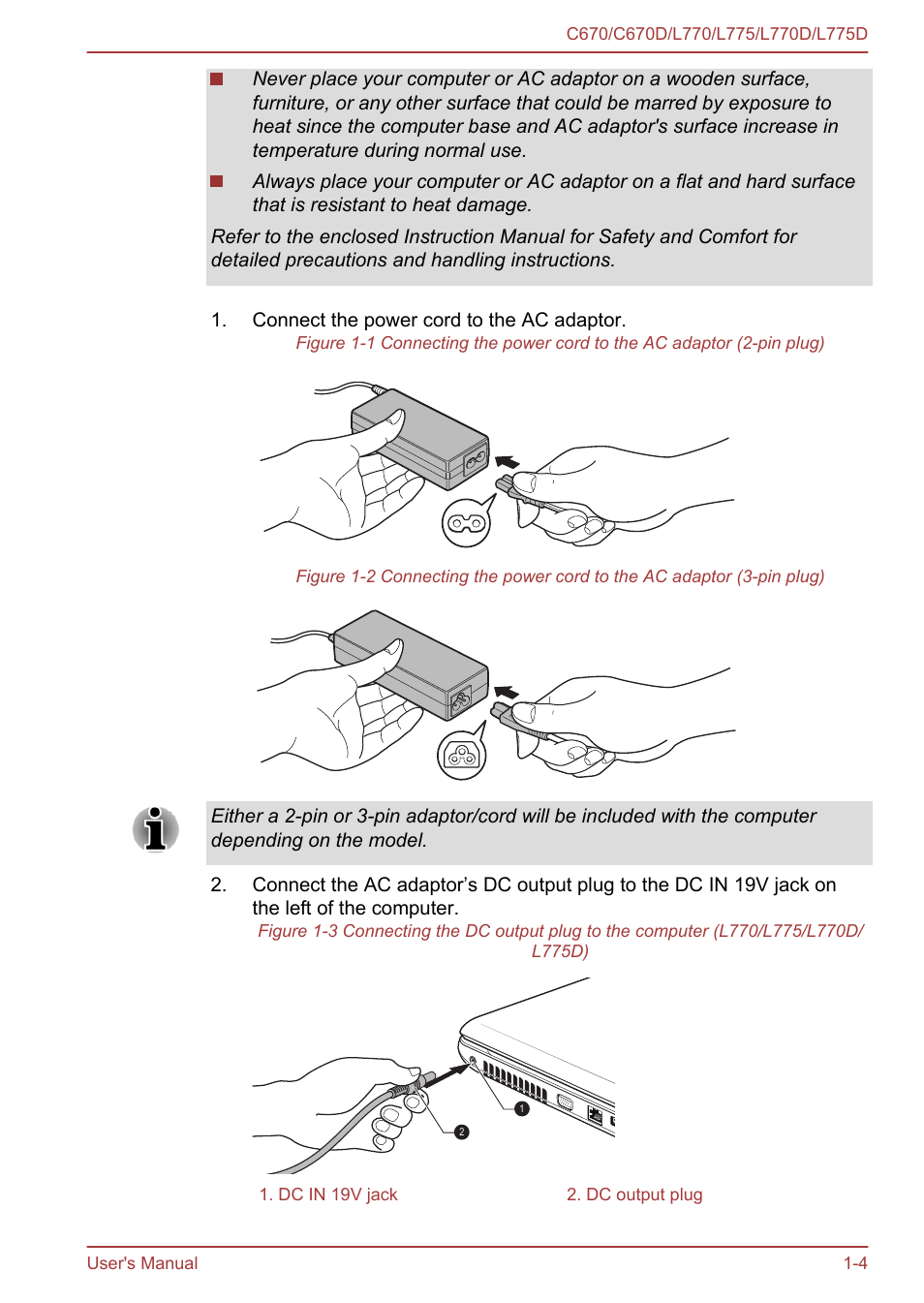 Toshiba Satellite L775D User Manual | Page 19 / 165