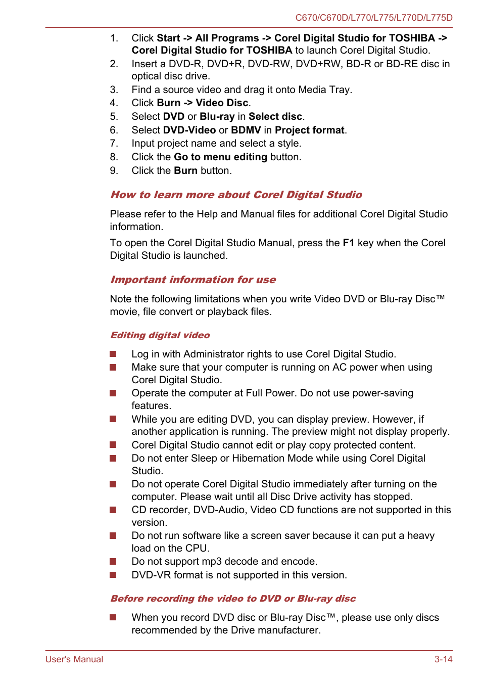Toshiba Satellite L775D User Manual | Page 58 / 165