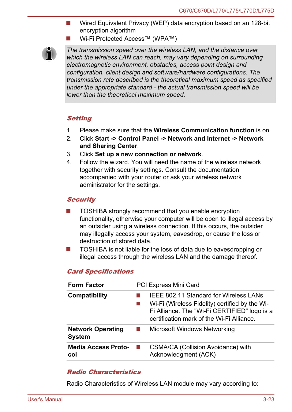 Toshiba Satellite L775D User Manual | Page 67 / 165