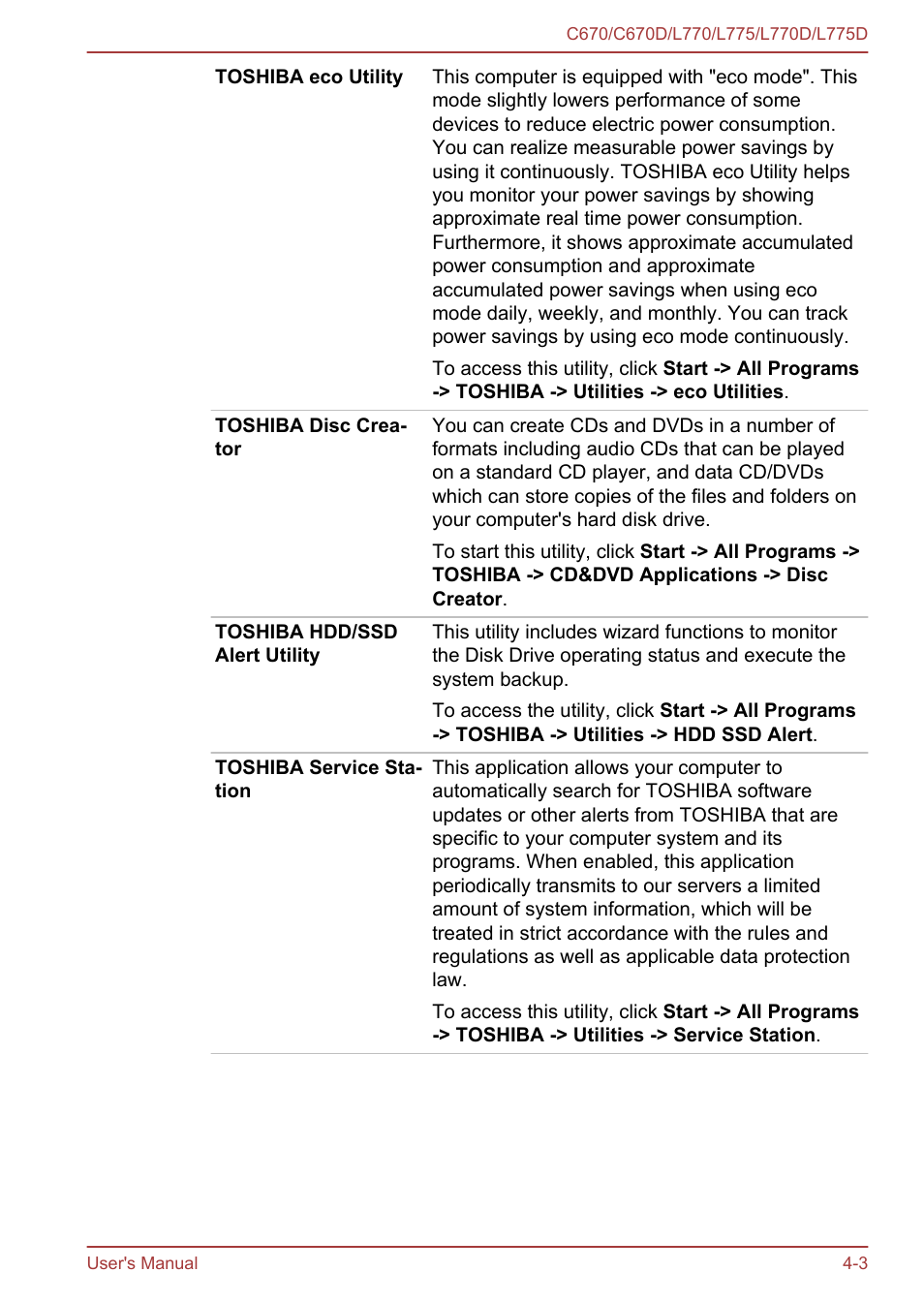 Toshiba Satellite L775D User Manual | Page 93 / 165