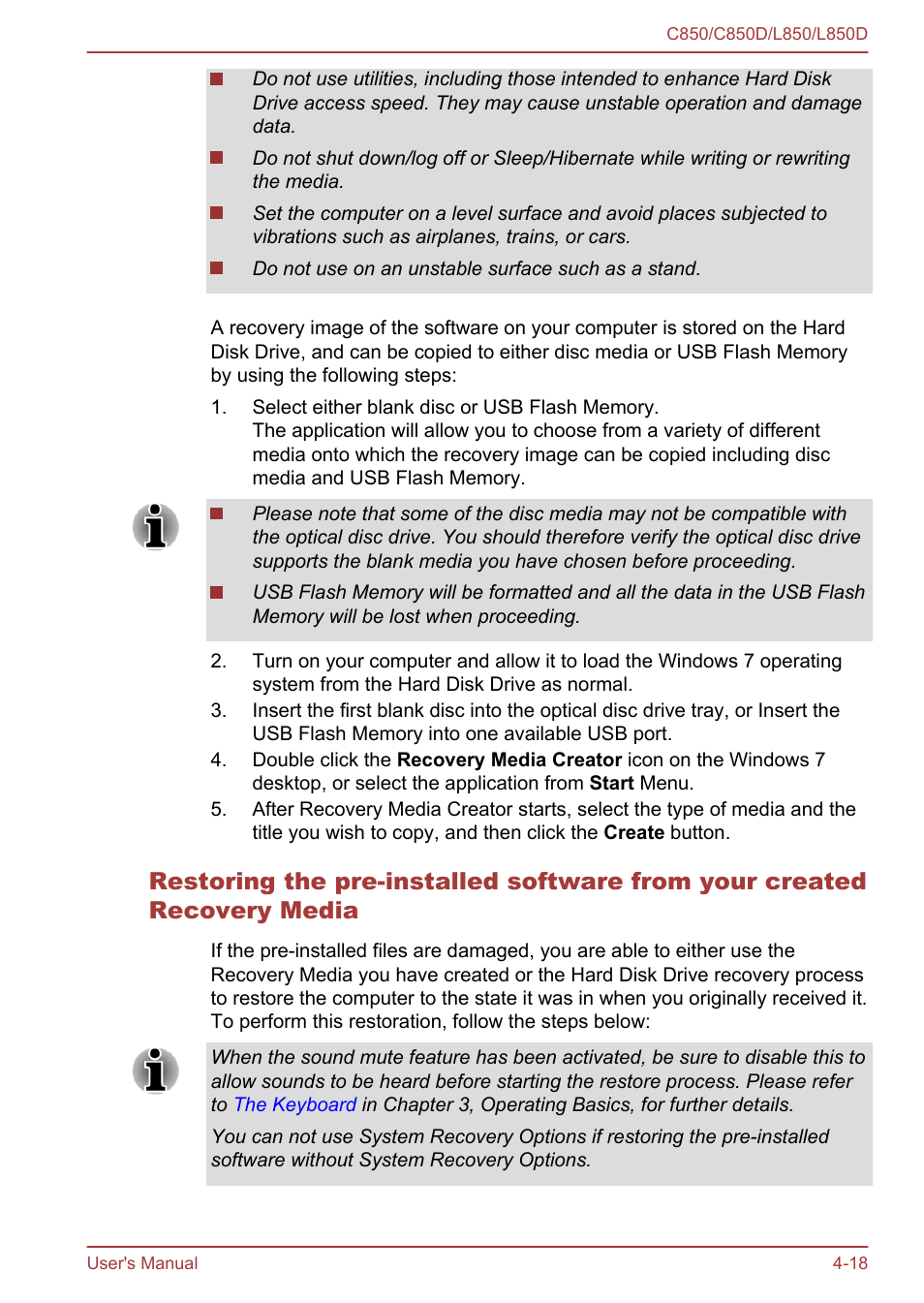 Toshiba Satellite L855 User Manual | Page 100 / 152