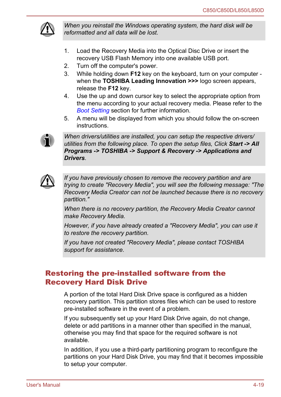 Toshiba Satellite L855 User Manual | Page 101 / 152