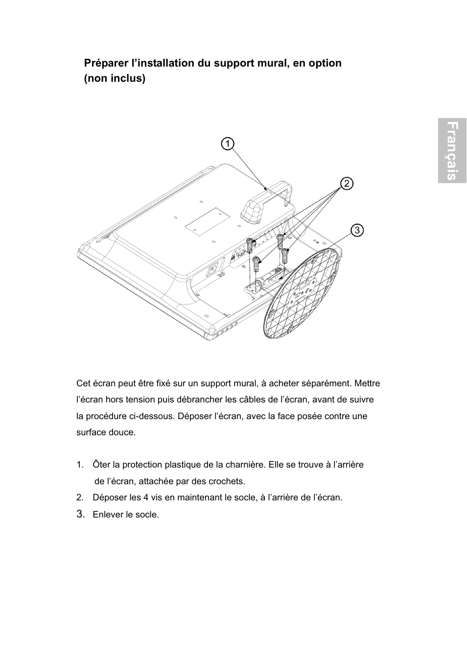 Français | AOC 2219V1 User Manual | Page 19 / 45