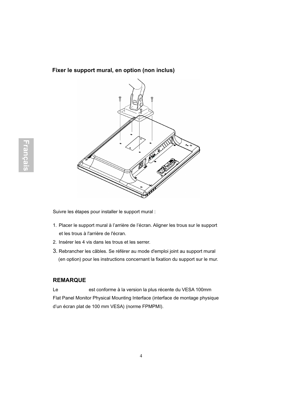 Français | AOC 2219V1 User Manual | Page 20 / 45