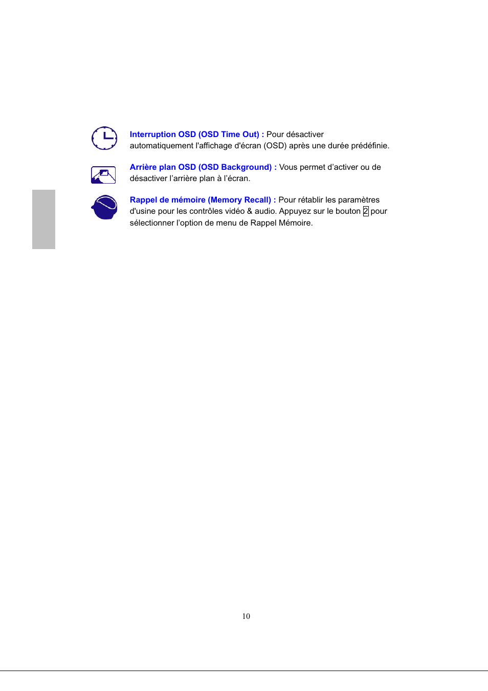 Français | AOC 2219V1 User Manual | Page 26 / 45