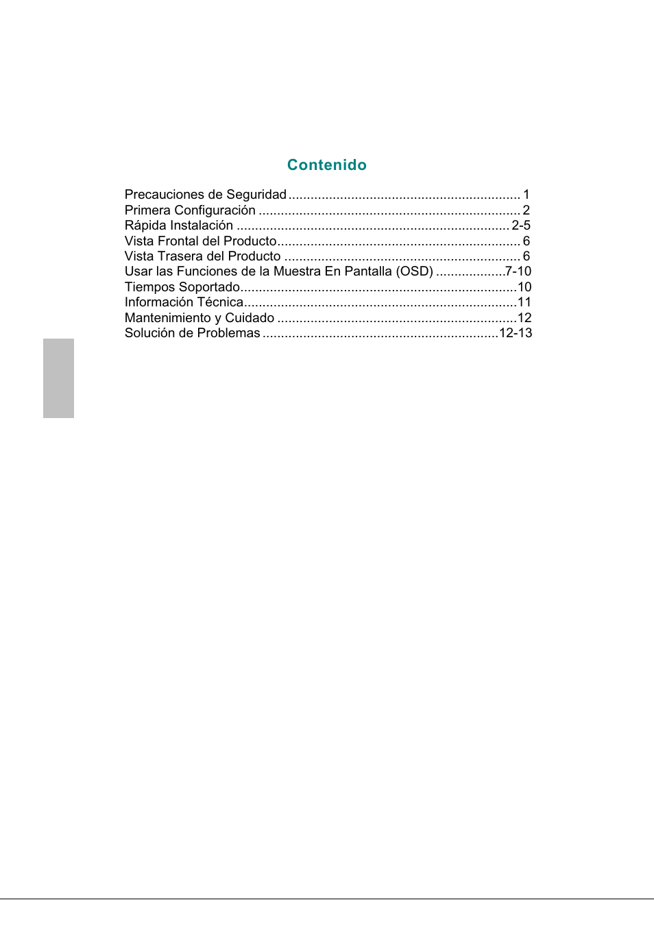 AOC 2219V1 User Manual | Page 32 / 45