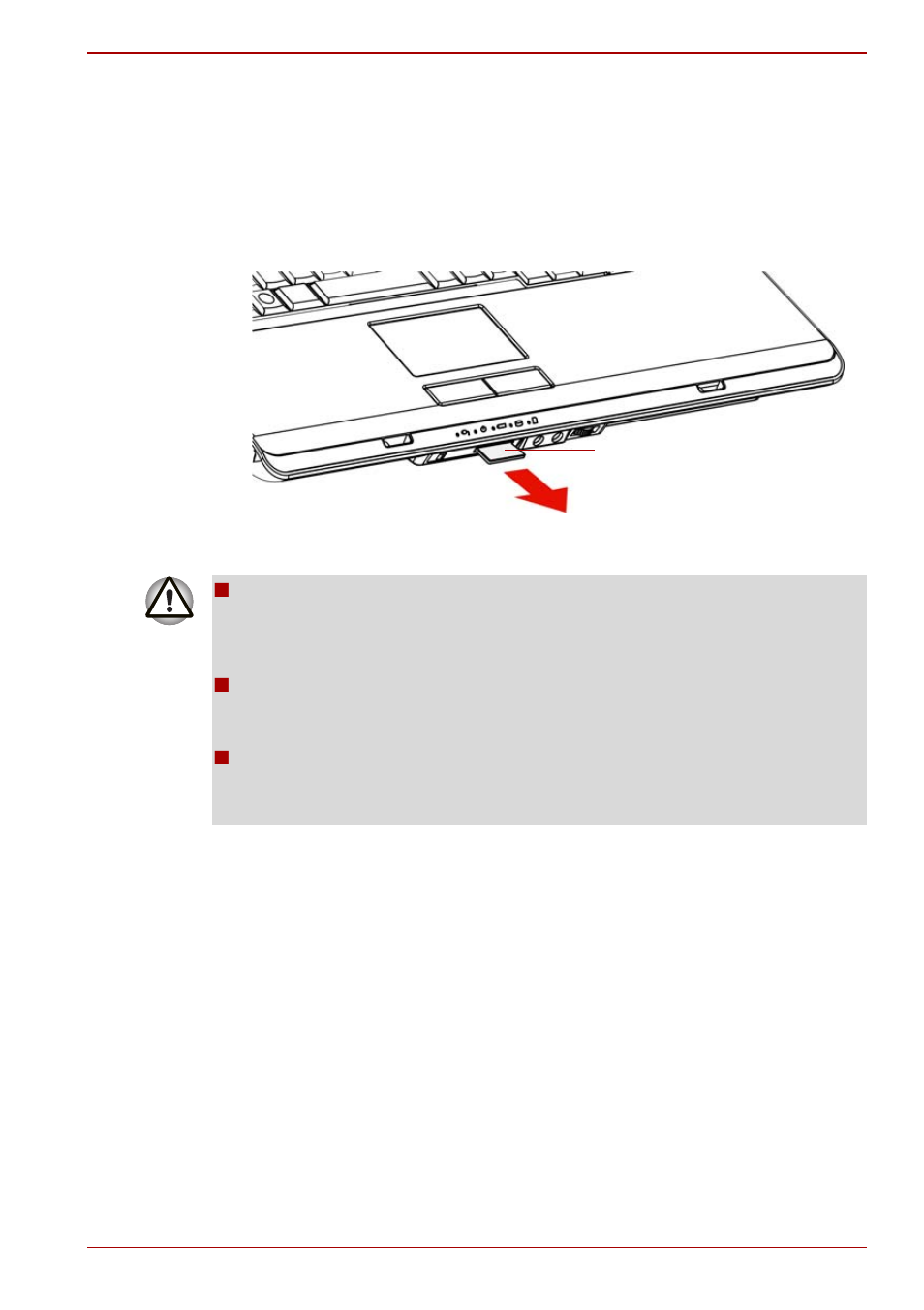 Removing a sd/sdhc/ms/ms pro/mmc card | Toshiba Satellite L350 User Manual | Page 125 / 184