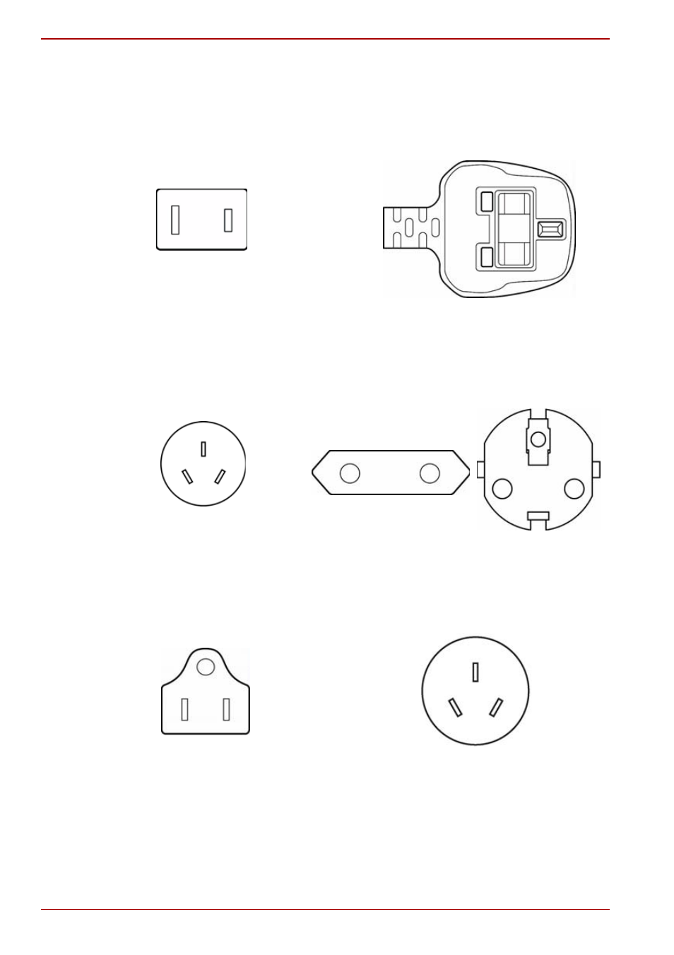 Usa united kingdom australia europe canada china | Toshiba Satellite L350 User Manual | Page 164 / 184