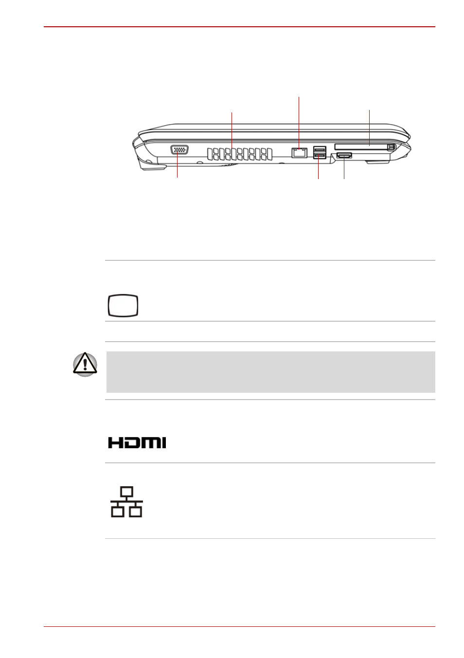 Left side, Left side -3 | Toshiba Satellite L350 User Manual | Page 35 / 184