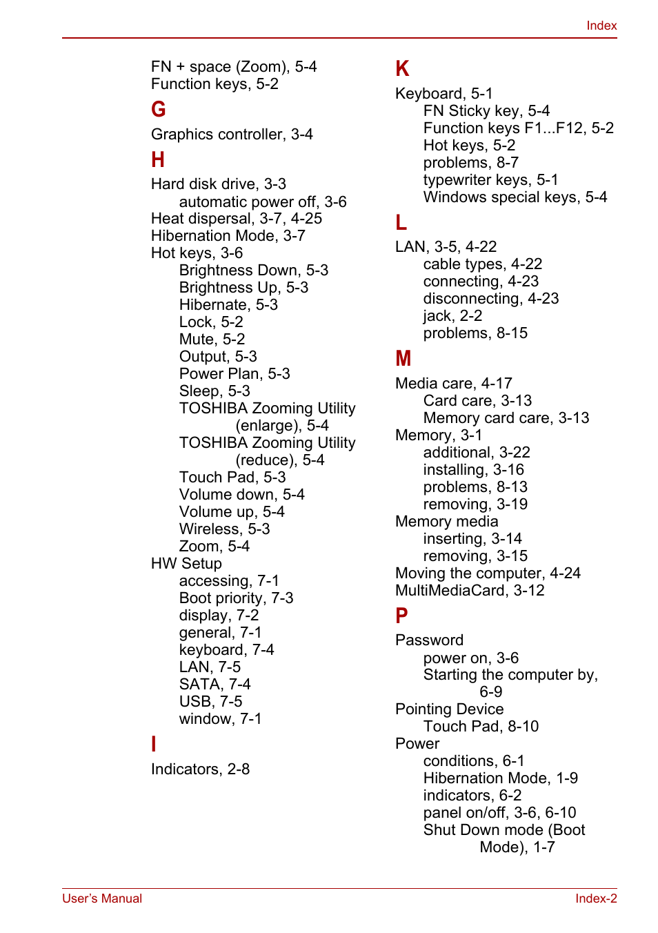 Toshiba Satellite Pro C660 User Manual | Page 143 / 144
