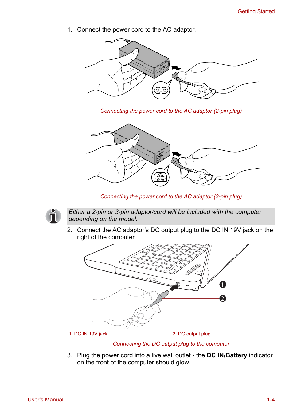 Toshiba Satellite Pro C660 User Manual | Page 21 / 144