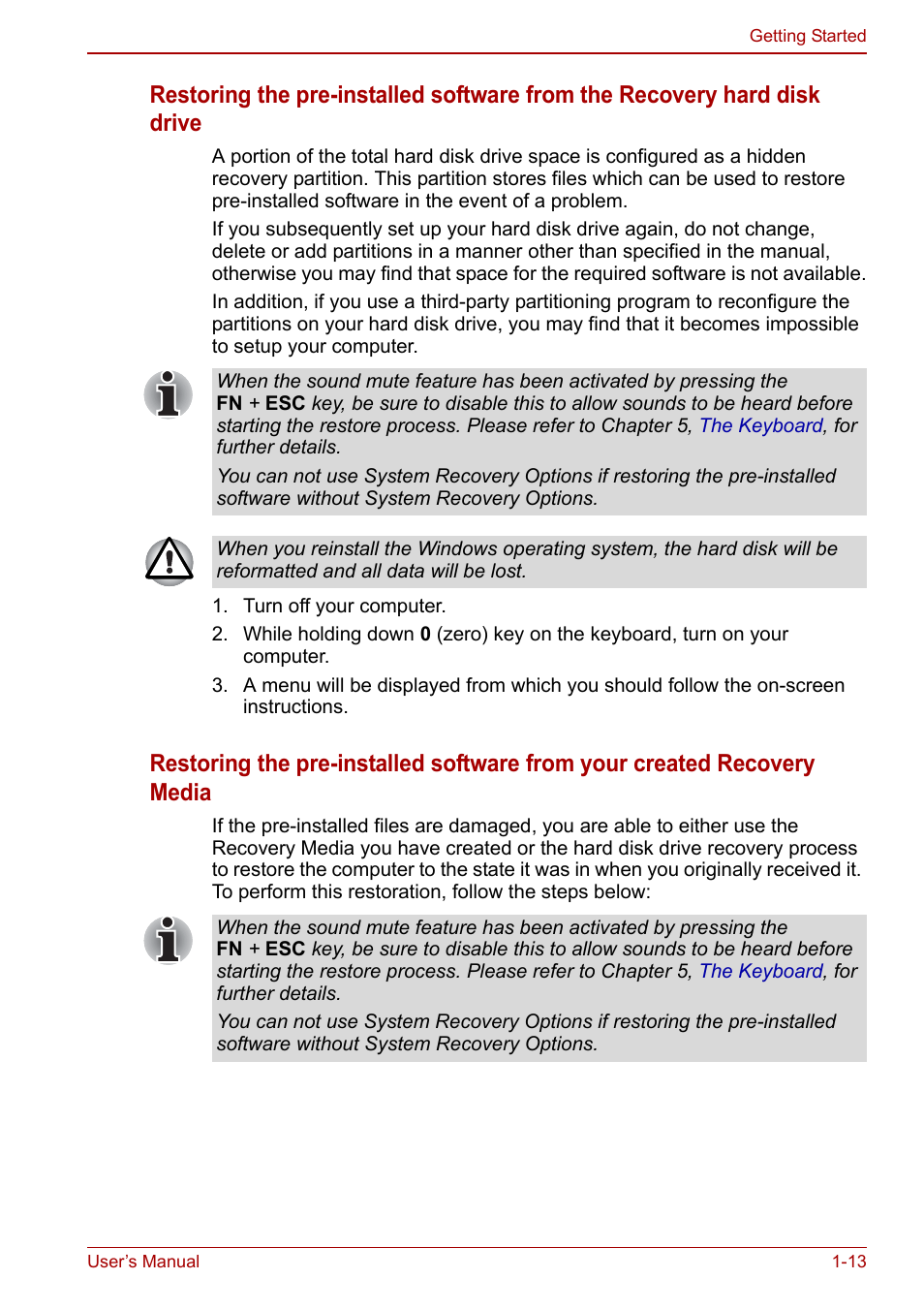 Toshiba Satellite Pro C660 User Manual | Page 30 / 144