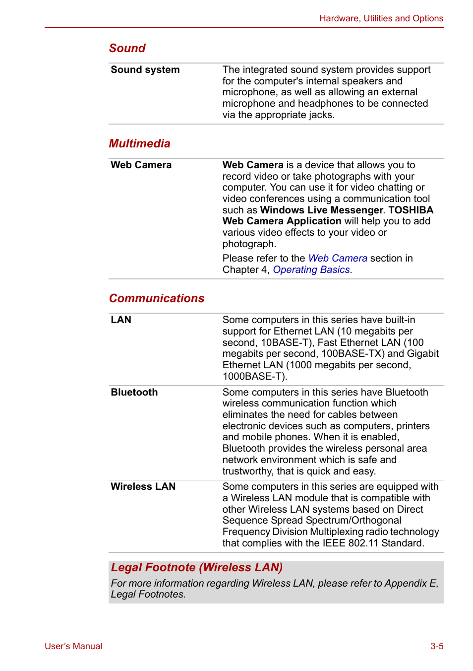 Toshiba Satellite Pro C660 User Manual | Page 48 / 144