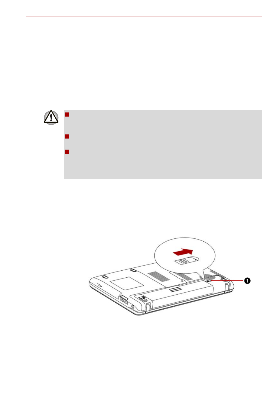 Replacing the battery pack, Replacing the battery pack -11, Removing the battery pack | Toshiba Satellite L630 User Manual | Page 133 / 204