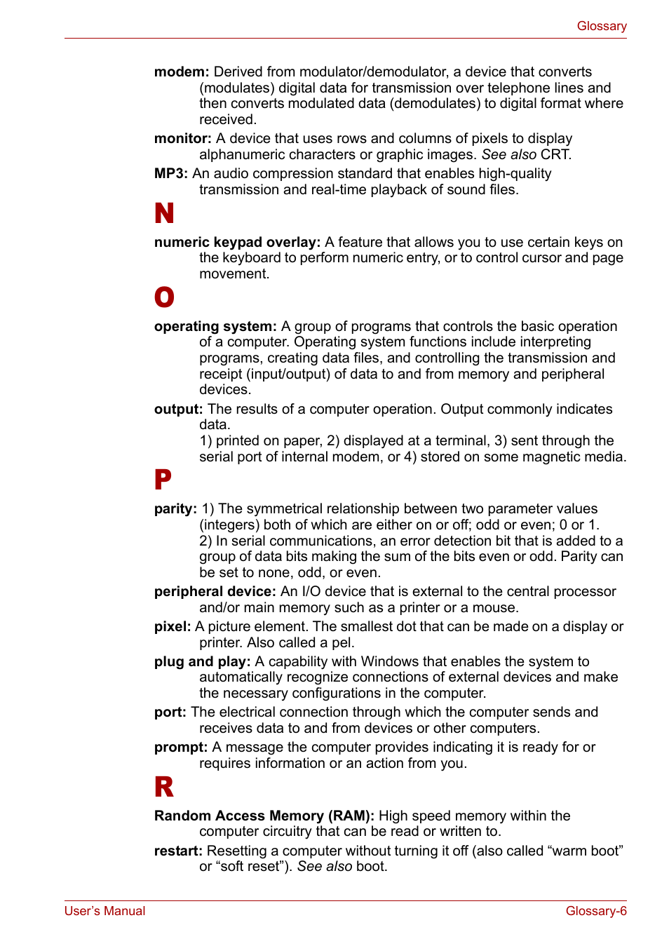 Toshiba Satellite Pro M50 User Manual | Page 157 / 158