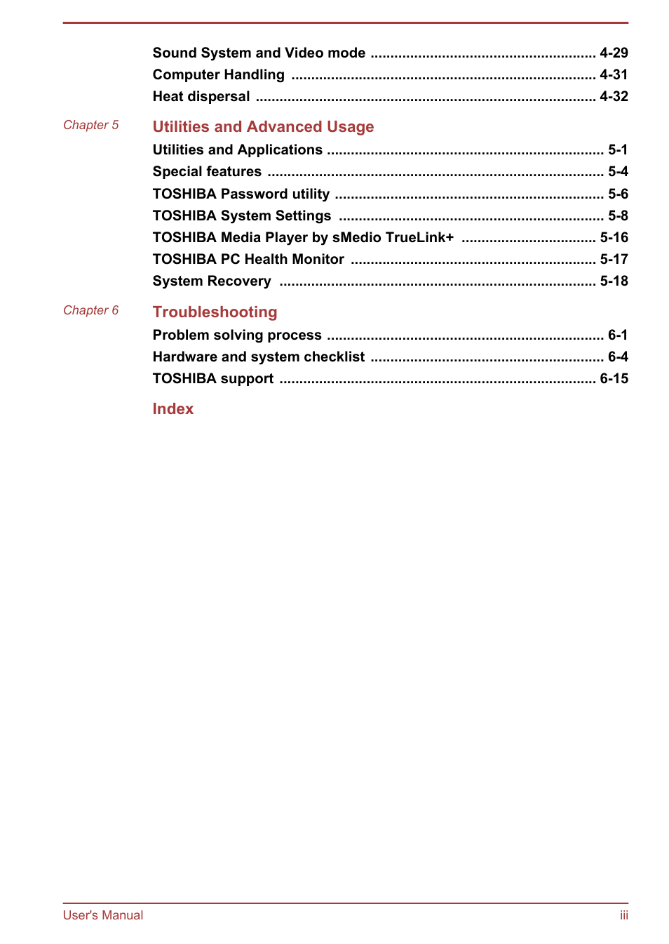 Toshiba Portege Z930-E User Manual | Page 3 / 131