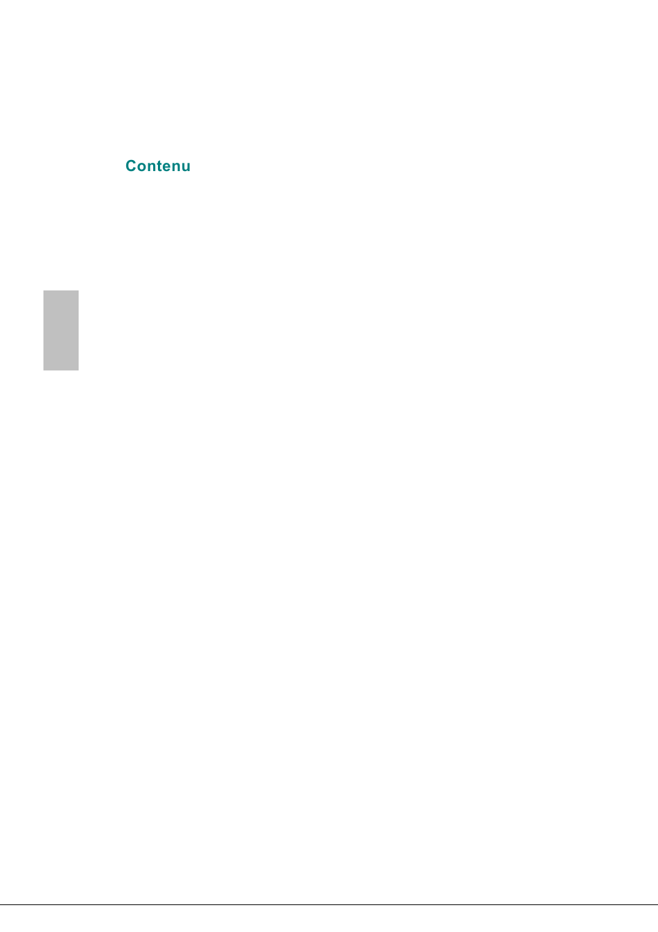 Contenu, Français | AOC 177S User Manual | Page 15 / 37