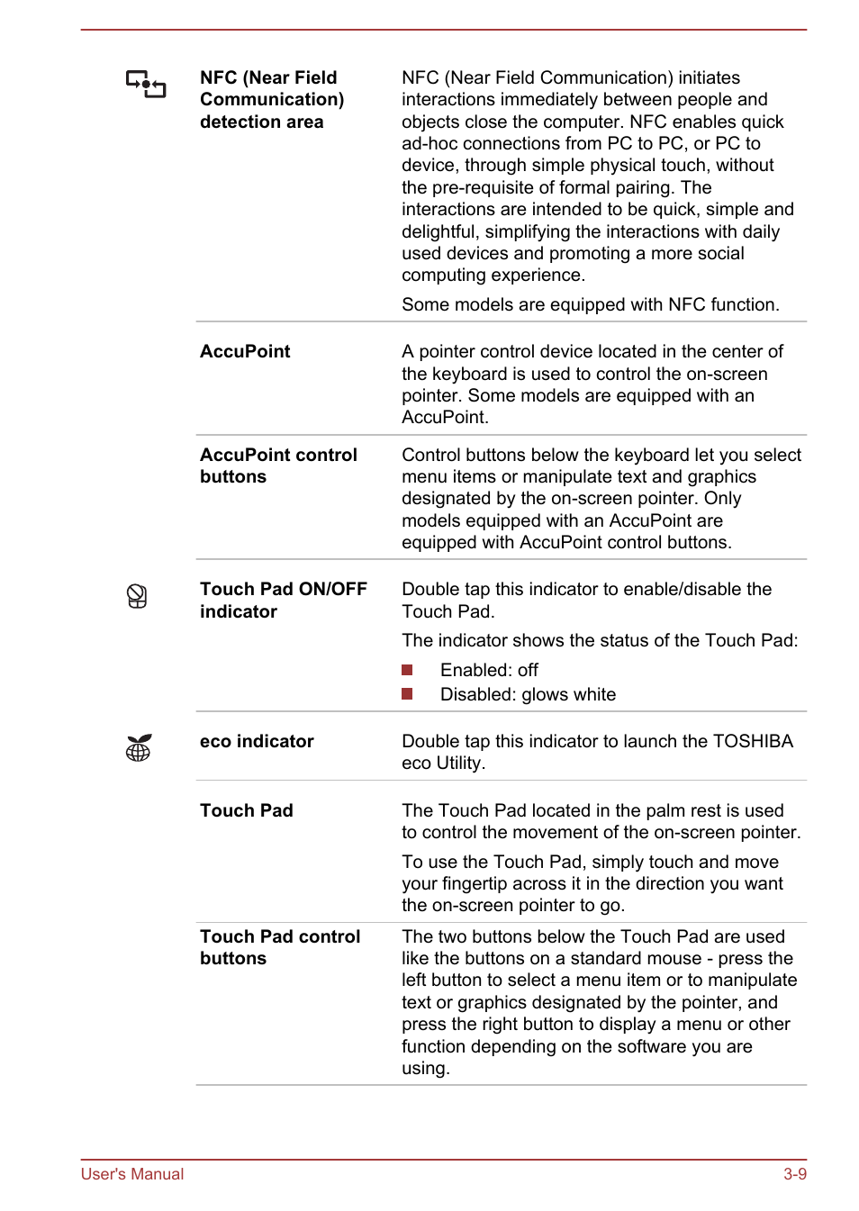Toshiba Portege Z30T-A User Manual | Page 40 / 156