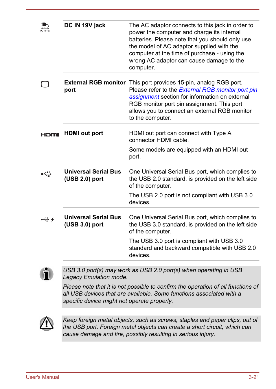 Toshiba Portege Z30T-A User Manual | Page 52 / 156