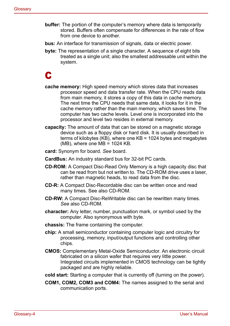 Toshiba Satellite Pro A120 (PSAC0) User Manual | Page 206 / 220