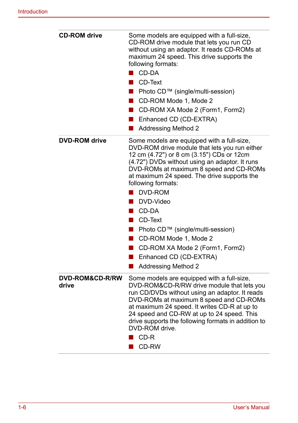 Toshiba Satellite Pro A120 (PSAC0) User Manual | Page 22 / 220